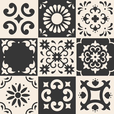 Ceramic Tiles Seamless Pattern
